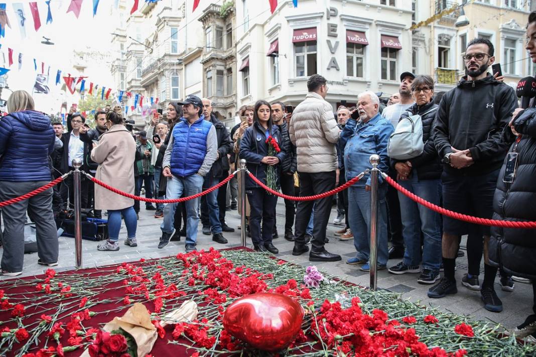 İstiklal Caddesi'ndeki terör saldırısında hayatını kaybedenler anılıyor 14